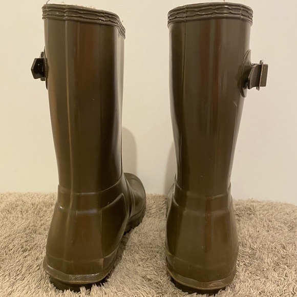 Forest Green Hunter Rain Boots - Picture 3 of 4